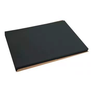 PROnappe jednorázové prostírání 400 x 300 mm černé ražený lehce satinovaný papír