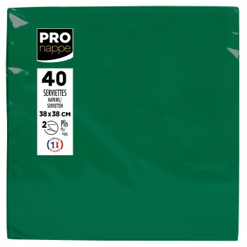 PROnappe ubrousky borovicová zelená 2vrstvé 19,0 x 19,0 cm 40 ks