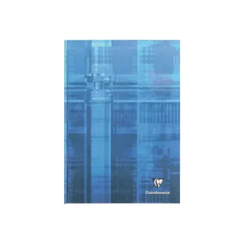 Exacompta Clairefontaine zápisník A4+ s pevnou vazbou čtverečkovaný 5x5 mm 192 stran černý