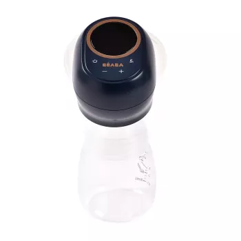 Beaba jednoduchá elektrická odsávačka mateřského mléka 180 ml Night Blue