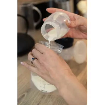 Beaba sáčky na skladování potravin, balení 50 ks, 250 ml, transparentní 911738