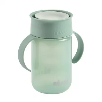 Beaba tréninkový hrnek 360° 200 ml šalvějově zelený