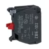 Pomocný kontaktní blok Schneider Electric ZBE102, 1 NO, šroubová svorka, Harmony XB4/XB5