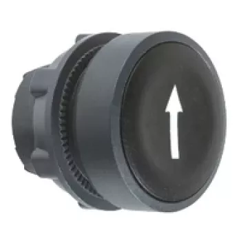 Hlava tlačítka APC ZB5AA335 Harmony XB5, zapuštěná, černá, plast, montáž 22 mm, IP69K