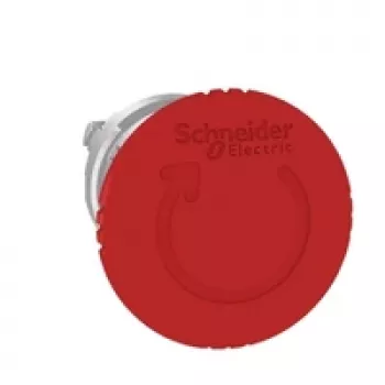 Schneider Electric nouzové tlačítko ZB4BS844 40 mm červená hříbková hlava