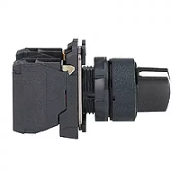 Schneider Electric XB5 tlačítko, černé, 220-240 V, 10 A