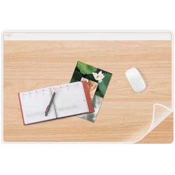 Podložka na stůl CEP Office Solution, plast, bílo-buková, 65x50 cm