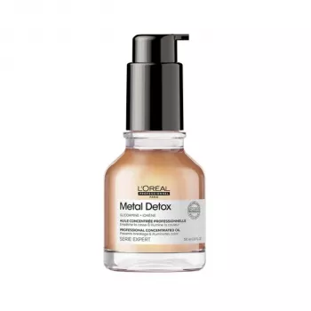 Zjemňující vlasový olej L'OREAL PROFESSIONNEL Metal Detox Professional koncentrovaný 50ml