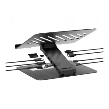 PORT Designs PORT connect USB-C dokovací stanice se 2x HDMI, 4K, 100W PD, Gigabit Ethernet