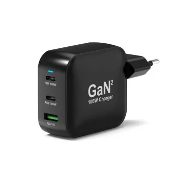PORT Designs nástěnná nabíječka Type-C PD 100W GaN+ kabel C to C 2M EU