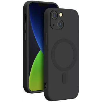 Bigben Interactive Soft Case s MagSafe kryt na mobil pro Apple iPhone 14 Plus, černý
