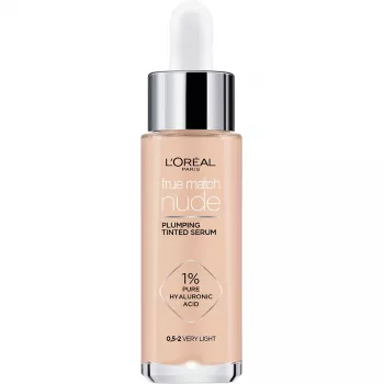 Tónovací sérum L'OREAL True Match Serum Nude Plumping 0.5-2 Very Light 30 ml