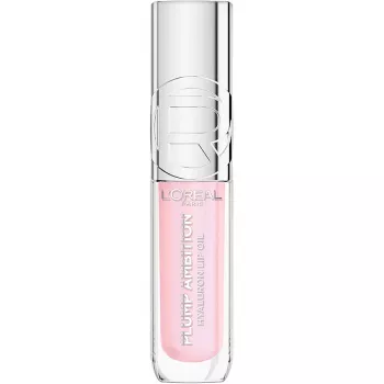 Rtěnový olej L'Oréal Plump Ambition s kyselinou hyaluronovou 101 Crystal Clear 5 ml