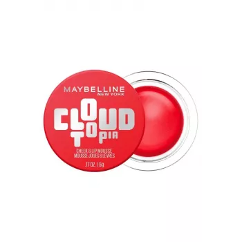 Krémové tvářenky a rtěnky MAYBELLINE Cloudtopia Matte 03 Divine Crimson 5 g