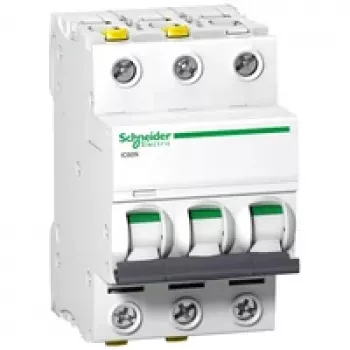 APC Schneider Electric A9F04340 jistič 3P 40A charakteristika C 10kA DIN lišta IP20