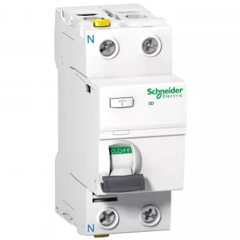 Schneider Electric A9Z21240 Acti9 iID proudový chránič (RCCB) 2P 40A 30mA typ A 220-240V AC IP20 bílý