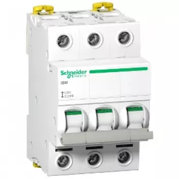 Schneider Electric Acti9 iSW A9S65363 3pólový odpojovač 63A 400V AC bílý