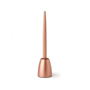 Lexon Scribalu Ballpoint Pen with Base Soft Gold LS64P1