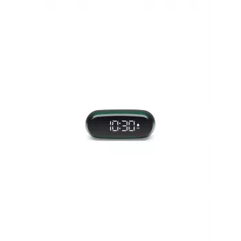 Lexon Minut Mini Alarm Clock Dark Green LR154DG1