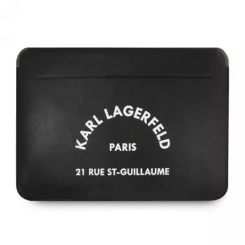 Karl Lagerfeld pouzdro KLCS133RSGSFBK 13 inch černé Saffiano RSG na notebook