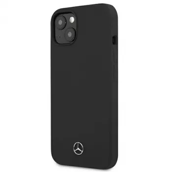 Mercedes-Benz Silicone Line tvrdé pouzdro pro Apple iPhone 13 mini 5,4 inch - černé