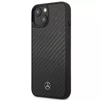 MERCEDES-BENZ MEHCP13SRCABK Dynamic Line pevné pouzdro pro Apple iPhone 13 Mini 5,4 inch – černý karbon