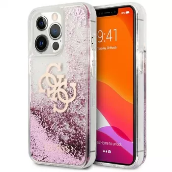 Pevné pouzdro Guess GUHCP13XLG4GPI pro Apple iPhone 13 Pro Max 6,7