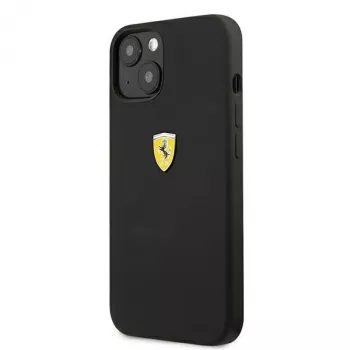 Ferrari FESSIHCP13SBK iPhone 13 mini 5,4 inch černé pevné pouzdro silikonové zadní kryt