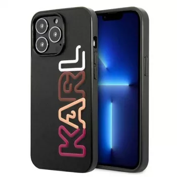 Karl Lagerfeld KLHCP13LPCOBK pevné pouzdro pro iPhone 13 Pro / iPhone 13 6,1 inch černé Multipink Brand