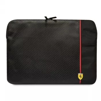 Ferrari pouzdro FECS14AXBK 14 inch Carbon & Smooth na notebook černé
