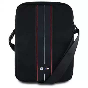BMW BMTB10COMPVSKR taška na tablet 10 inch černý nylon červený pruh