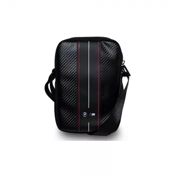 Pouzdro na tablet BMW M Collection Carbon Red Stripes pro 10 inch tablety, černé