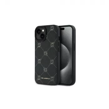 Pouzdro Karl Head MagSafe Karl Lagerfeld KLHMP15MPGKHPHK pro iPhone 15 Plus 6,7 inch, černé