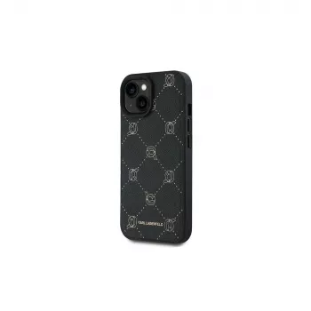 Pouzdro Karl Head MagSafe Karl Lagerfeld KLHMP15MPGKHPHK pro iPhone 15 Plus 6,7 inch, černé