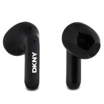 DKNY DKTWST6AEHLK True Wireless Earbuds Bluetooth 5.0 Satiny Finish Black