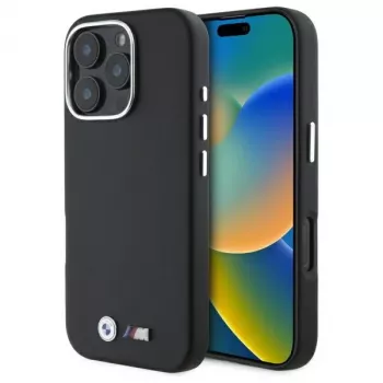 BMW M Smooth Full Wrapped Metal pevné pouzdro pro Apple iPhone 16 Pro Max 6,9