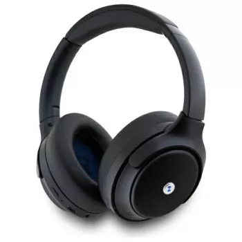 BMW Over-Ear Bluetooth sluchátka s aktivním potlačením hluku, černá, kovová loga