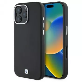 BMW M Collection iPhone 16 Pro hardcase Full Wrapped Metal MagSafe černý