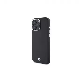 BMW BMHMP16X23PUFWK iPhone 16 Pro Max 6.9 inch Black Hardcase Sign Full Wrapped Metal MagSafe