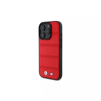 Pouzdro BMW M Collection Perforated and Stitched Line pro Apple iPhone 16 Pro 6,3