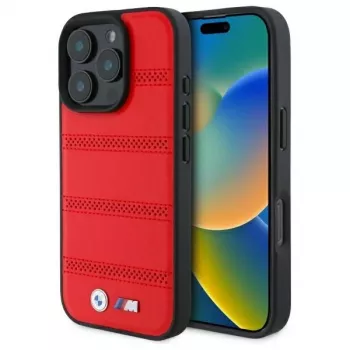 BMW M Collection M Perforated And Stitched Line hardcase pro iPhone 16 Pro Max 6,9