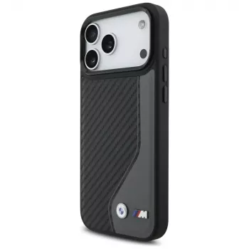 BMW M Carbon Logo MagSafe pouzdro pro Apple iPhone 17 Pro Max, antracitové