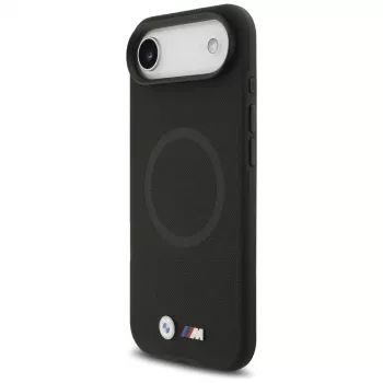 BMW M FW Metal Logo MagSafe Case for Apple iPhone Air, Black