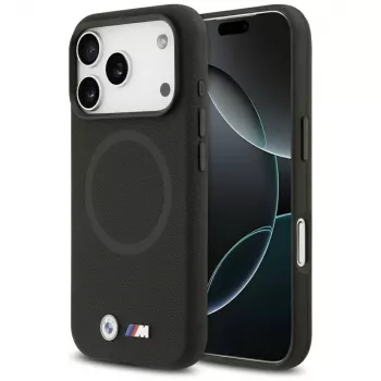 BMW M FW Metal Logo MagSafe pouzdro pro Apple iPhone 17 Pro Max, černé
