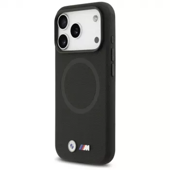 BMW M FW Metal Logo MagSafe pouzdro pro Apple iPhone 17 Pro Max, černé