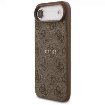 Guess 4G Ring Classic Logo MagSafe pouzdro pro iPhone Air hnědé