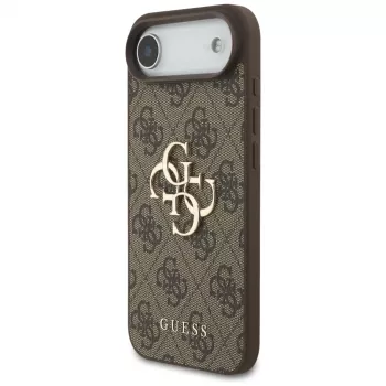 Guess 4G Big Logo pouzdro pro iPhone Air - hnědé
