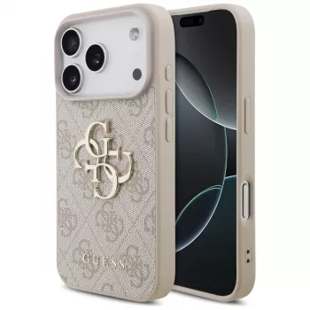 Guess 4G Big Logo Case for iPhone 17 Pro - Pink