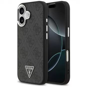 Guess 4G Triangle Logo MagSafe pouzdro pro iPhone 17 – černé