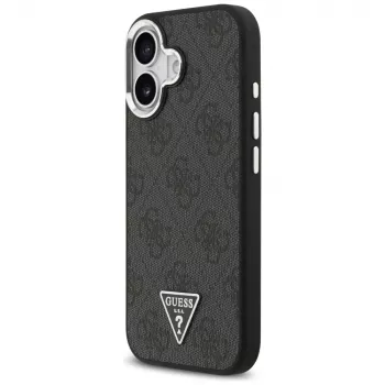 Guess 4G Triangle Logo MagSafe pouzdro pro iPhone 17 – černé